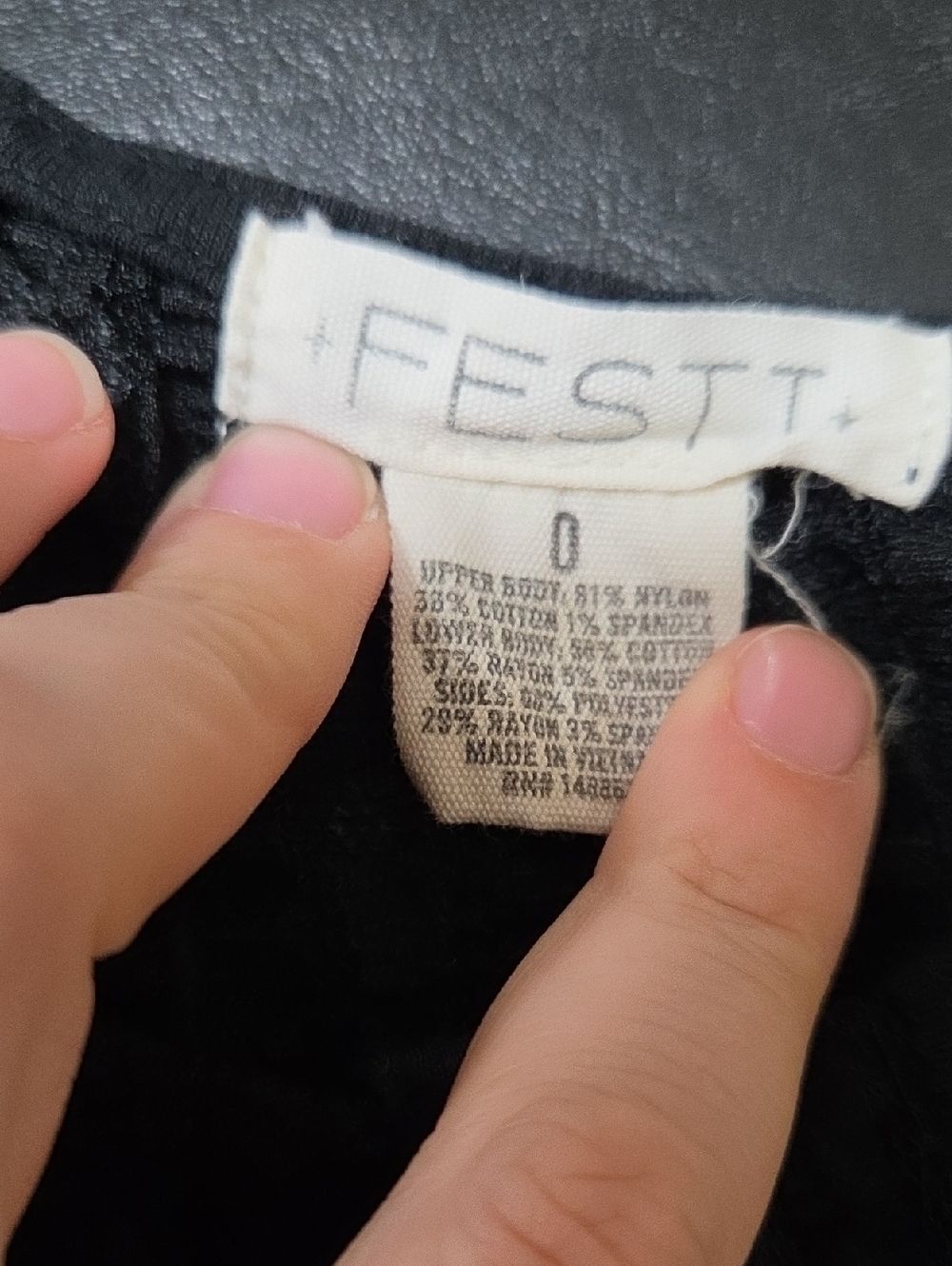 Torrid Festi Black Lace Boho Peplum Top Tank Size 0 XL Textured Coquette - Picture 4 of 6